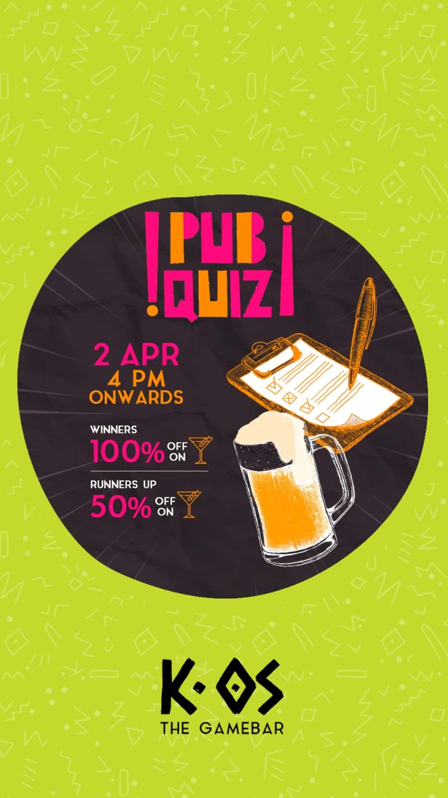 Pub Quiz | K-OS thumb 2