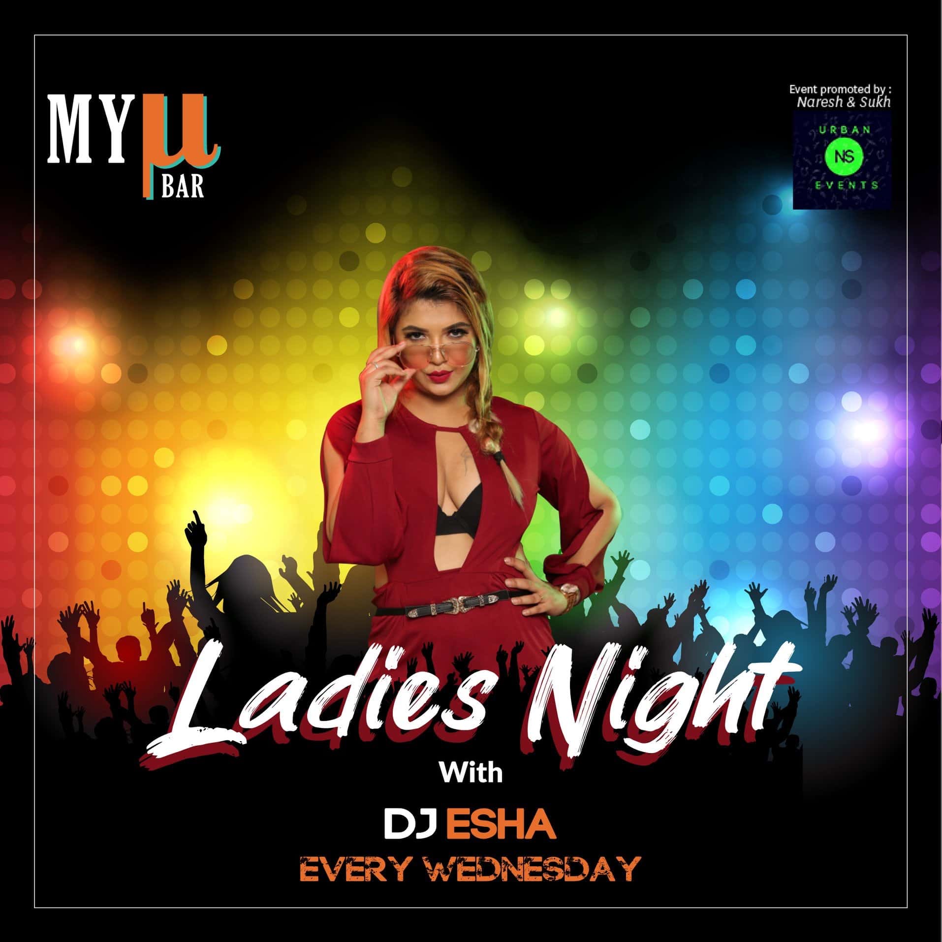 Ladies Night Wine O'Clock Wednesday Ft. DJ Esha & DJ Bhabani thumb 4