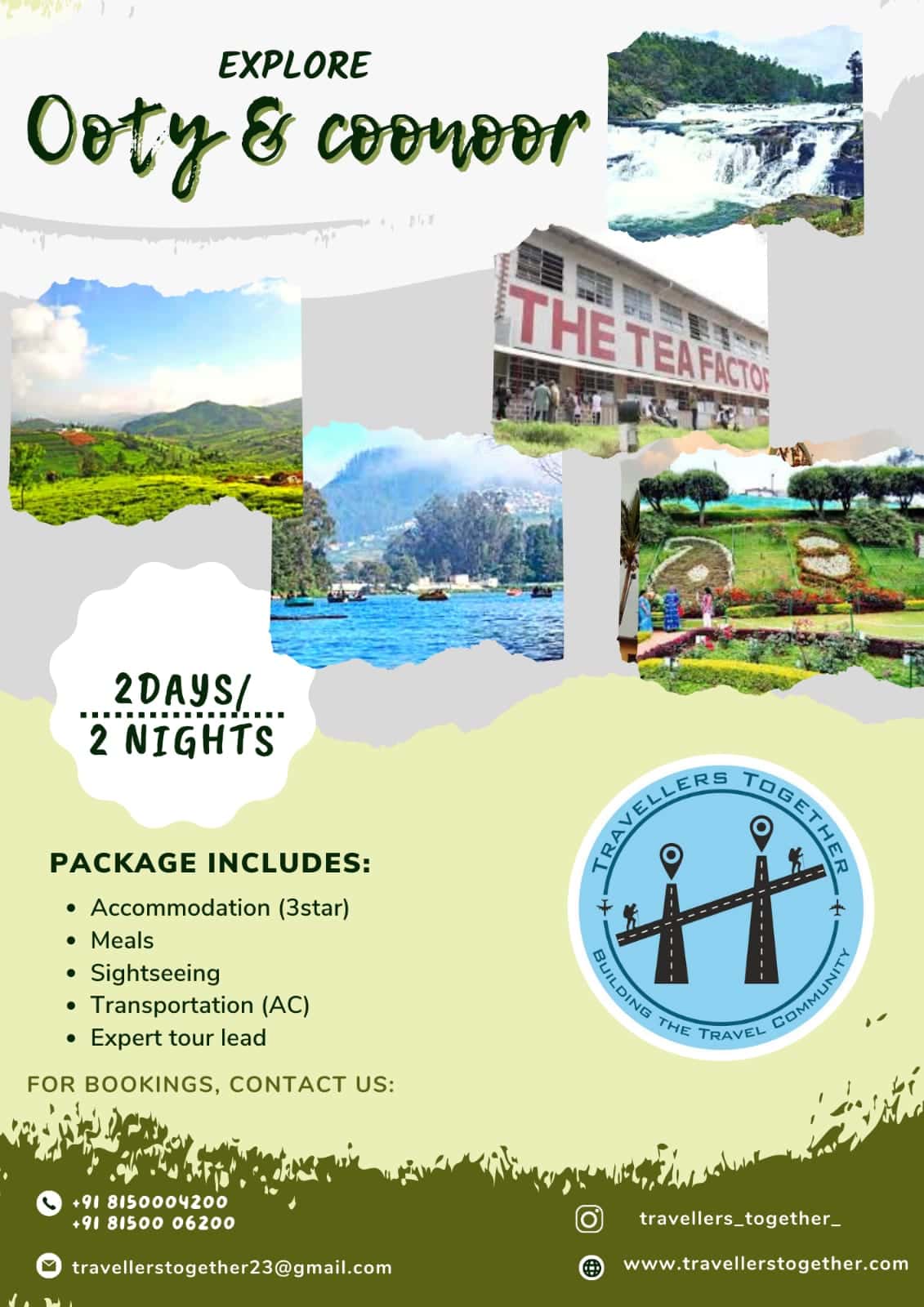 Ooty Backpacking Tour | Travellers Together   thumb 2