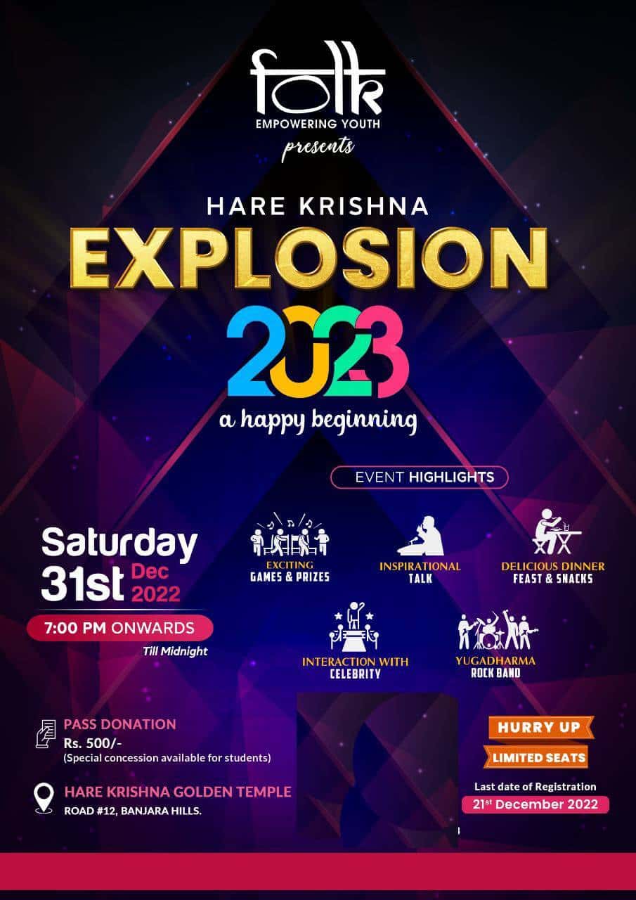 X'plosion 2023 | NYE Bash | Hyderabad's Biggest New Year Party thumb 3