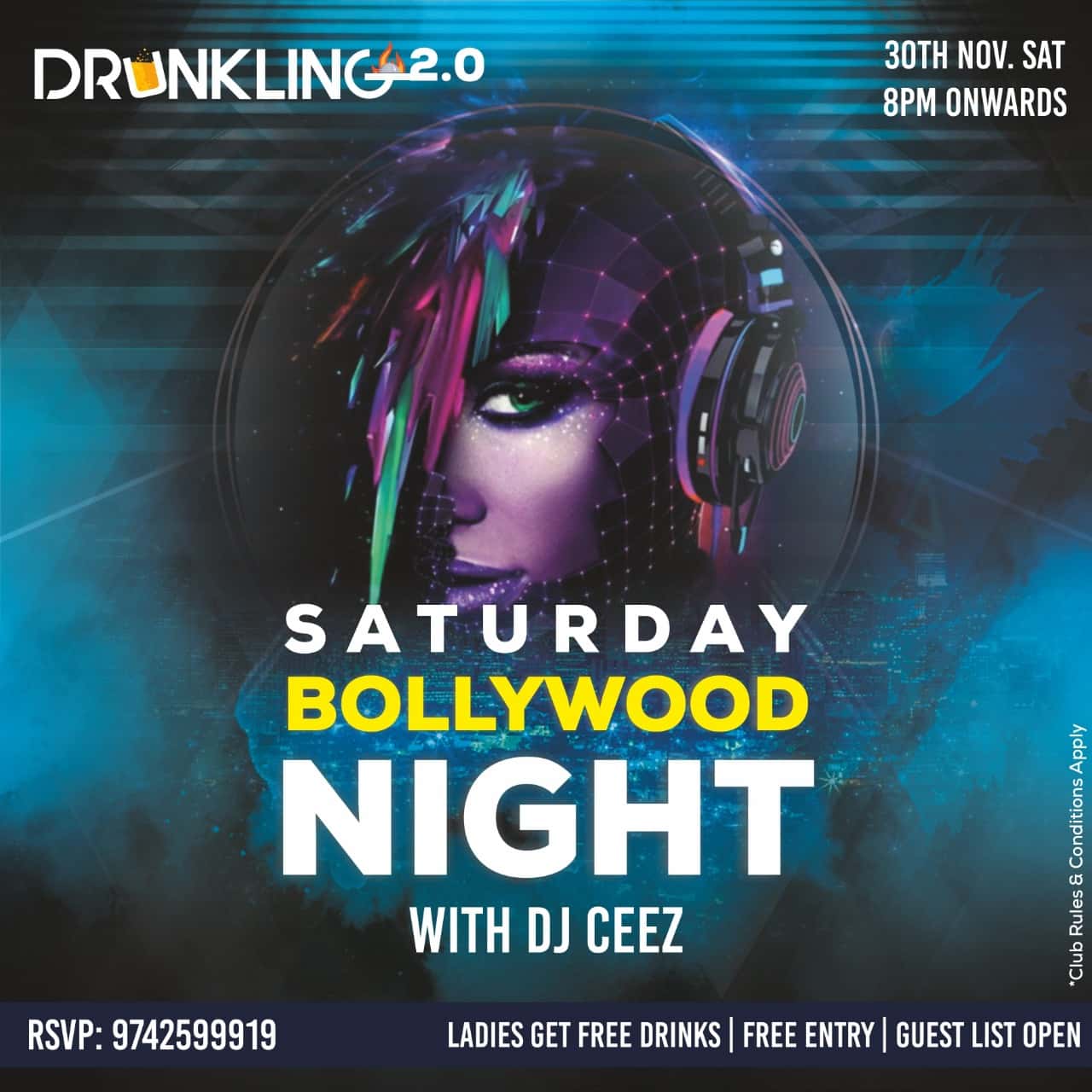 Swag Saturday Bollywood Ladies Night thumb 2