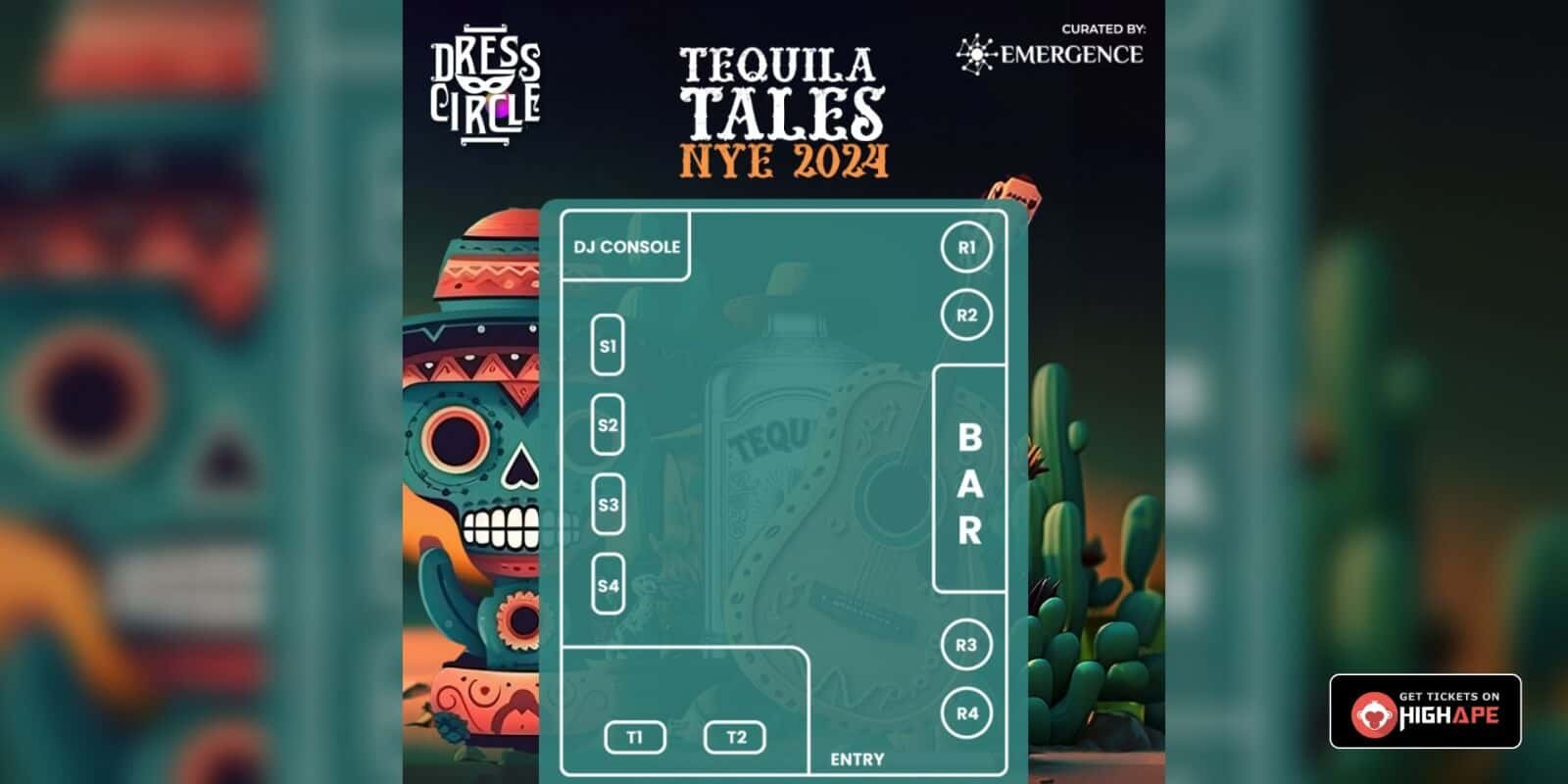 Tequila Tales NYE 2024 | Nesco Dress Circle thumb 2