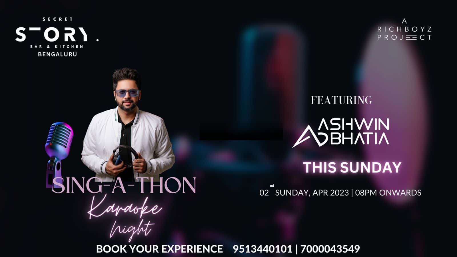 Sing-A-thon - Karaoke night thumb 2