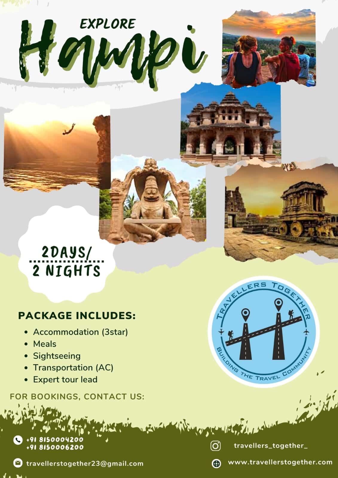 Hampi Backpacking Tour | Travellers Together thumb 2