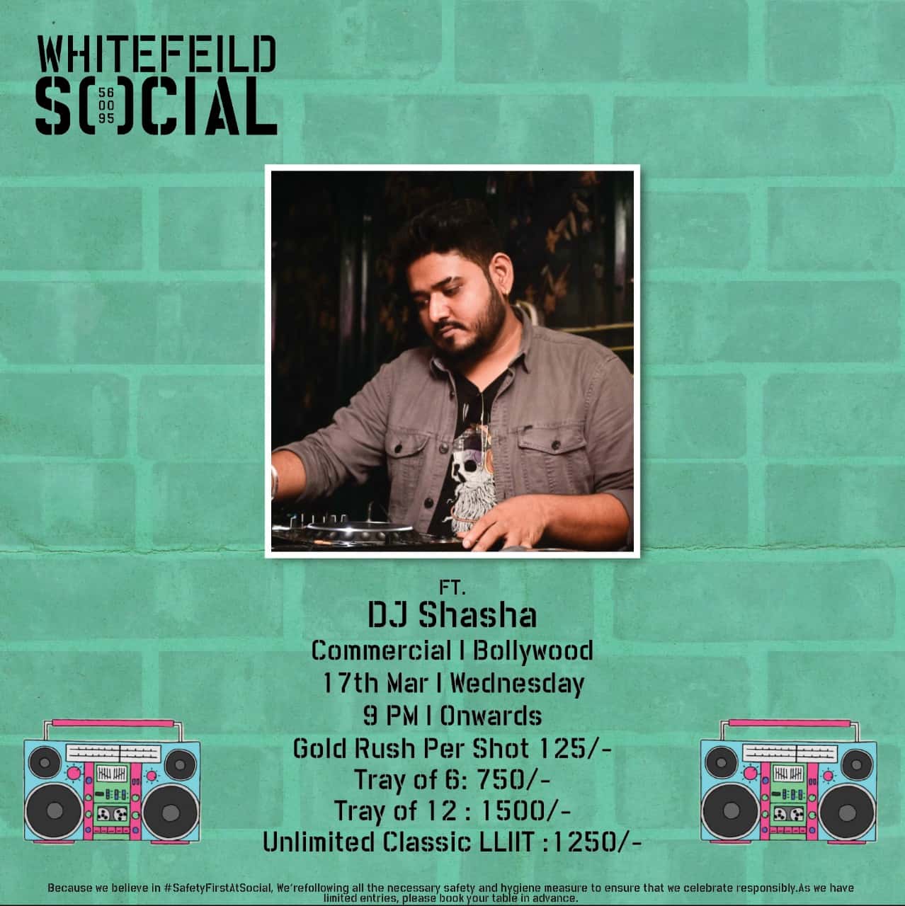 Bollywood Wednesday Whitefield Social ft :- Shasha thumb 2