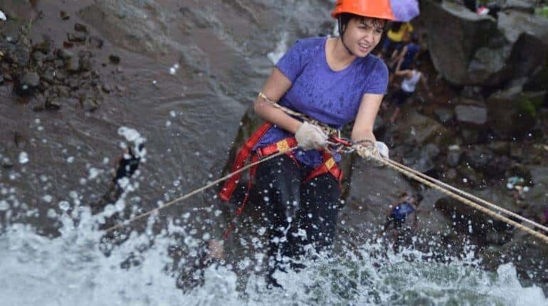 Waterfall Rappelling Event - Dhodhani Waterfall Panvel thumb 2