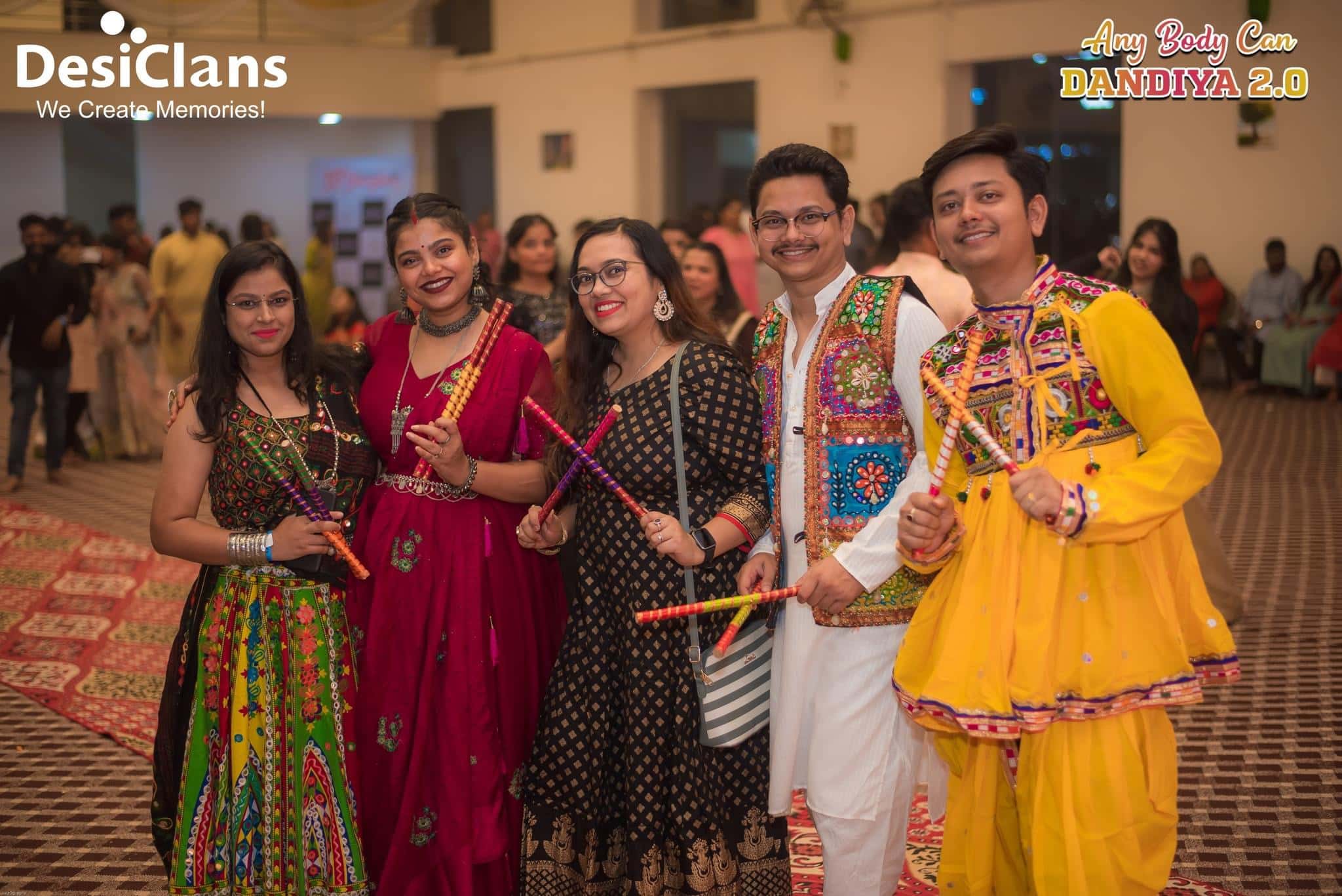 Anybody Can Dandiya 4.0 | White Feather thumb 2