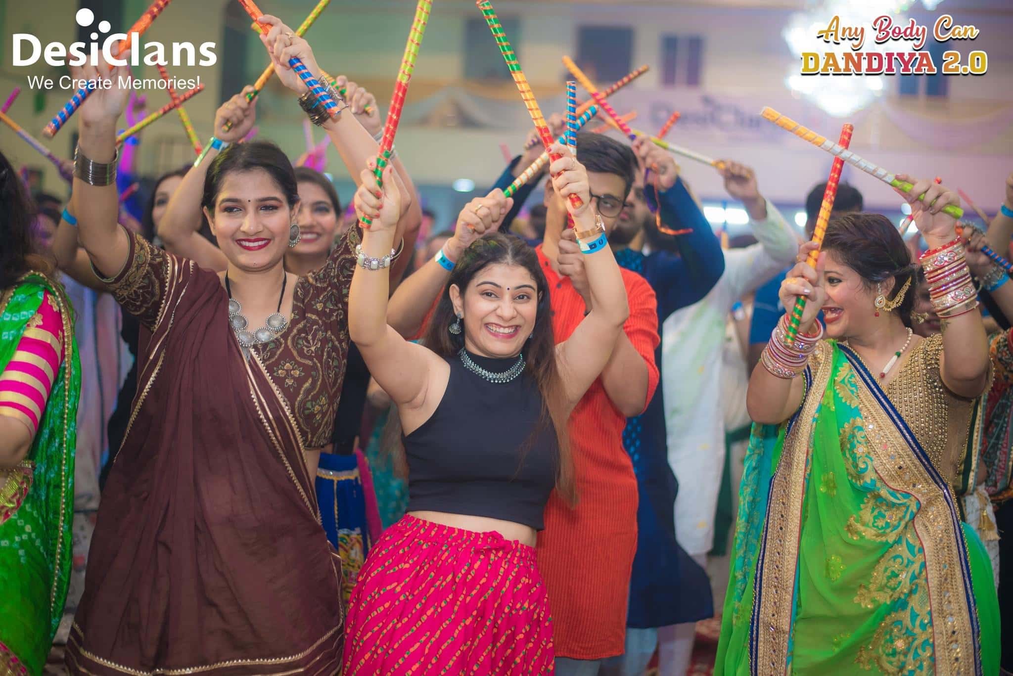 Anybody Can Dandiya 4.0 | White Feather thumb 4