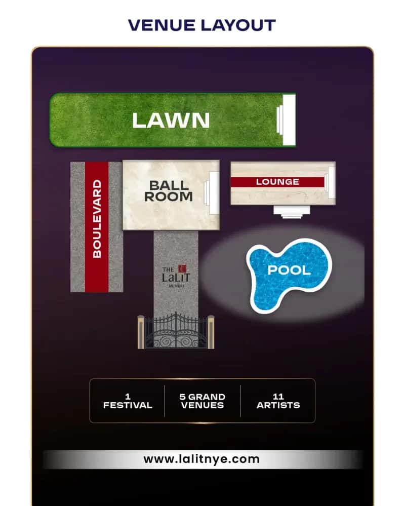 Grand New Year Festival 2024 | The Lalit thumb 2