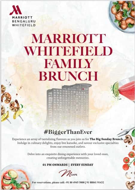 Marriott Whitefield Family Brunch thumb 2