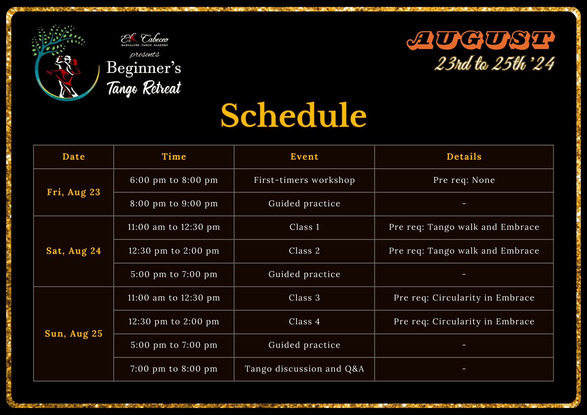 Beginners Tango Retreat thumb 2