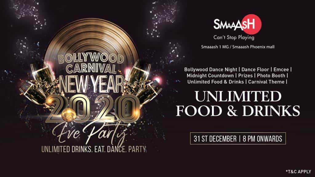 New Year Party Bengaluru - Smaaash Phoenix | Whitefield thumb 2
