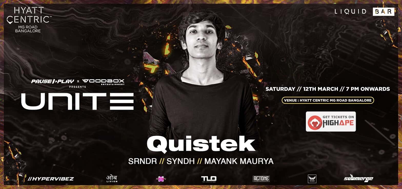 Unite | 12th March | Quistek | Srndr | Syndh | Mayank Maurya. thumb 2