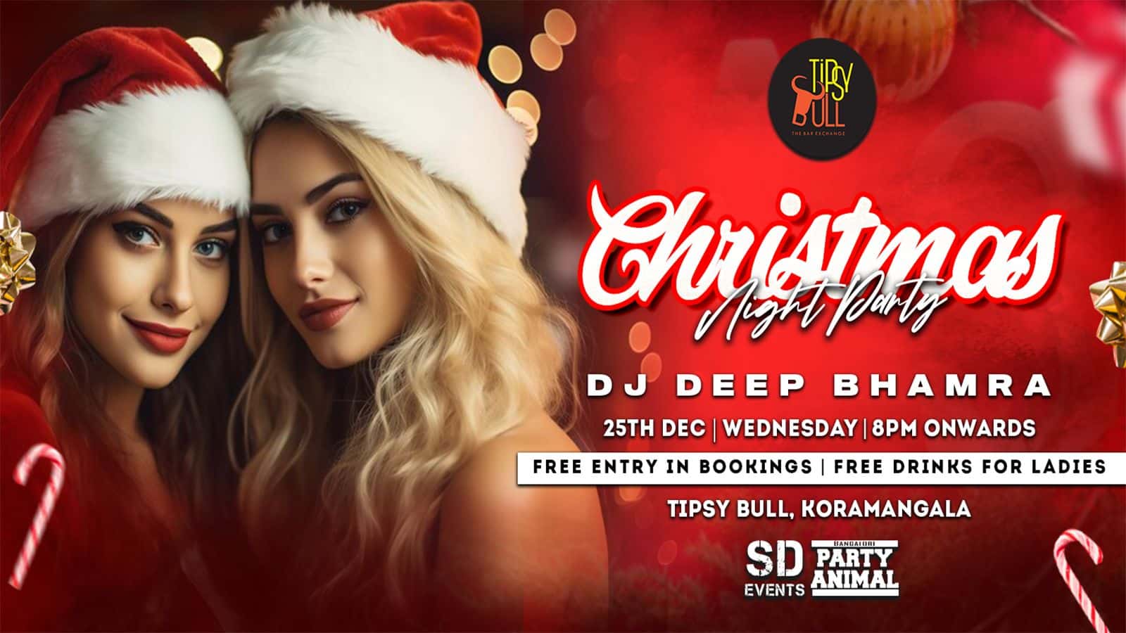 Christmas Night Party | Tipsy Bull Koramangala thumb 2