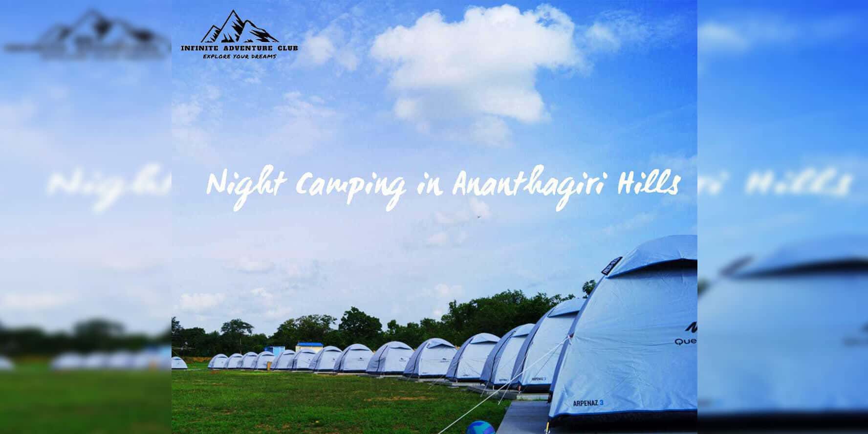Weekend Night Camping At Ananthagiri Hills thumb 2