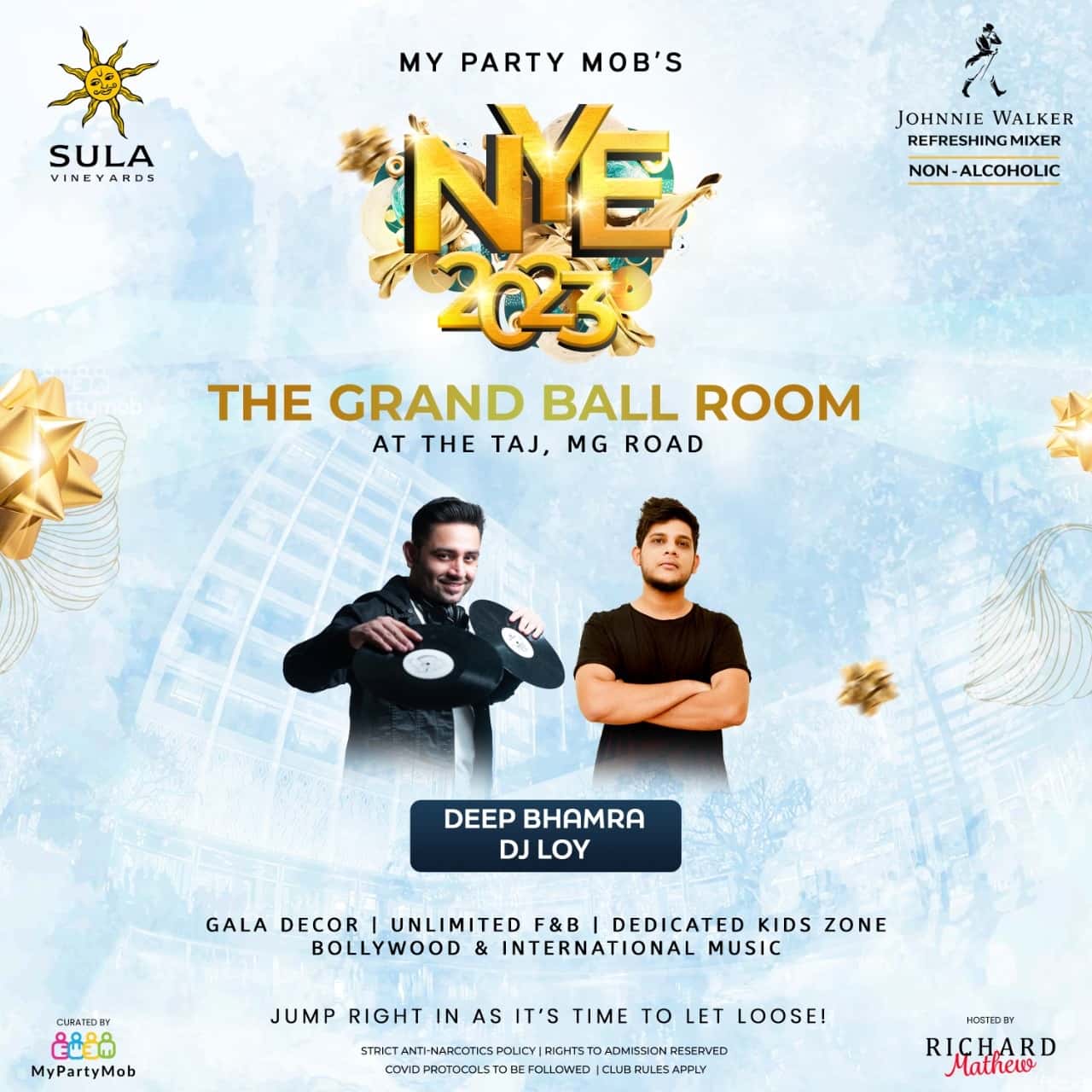 TAJ's My Party Mob's NYE 2023 thumb 2