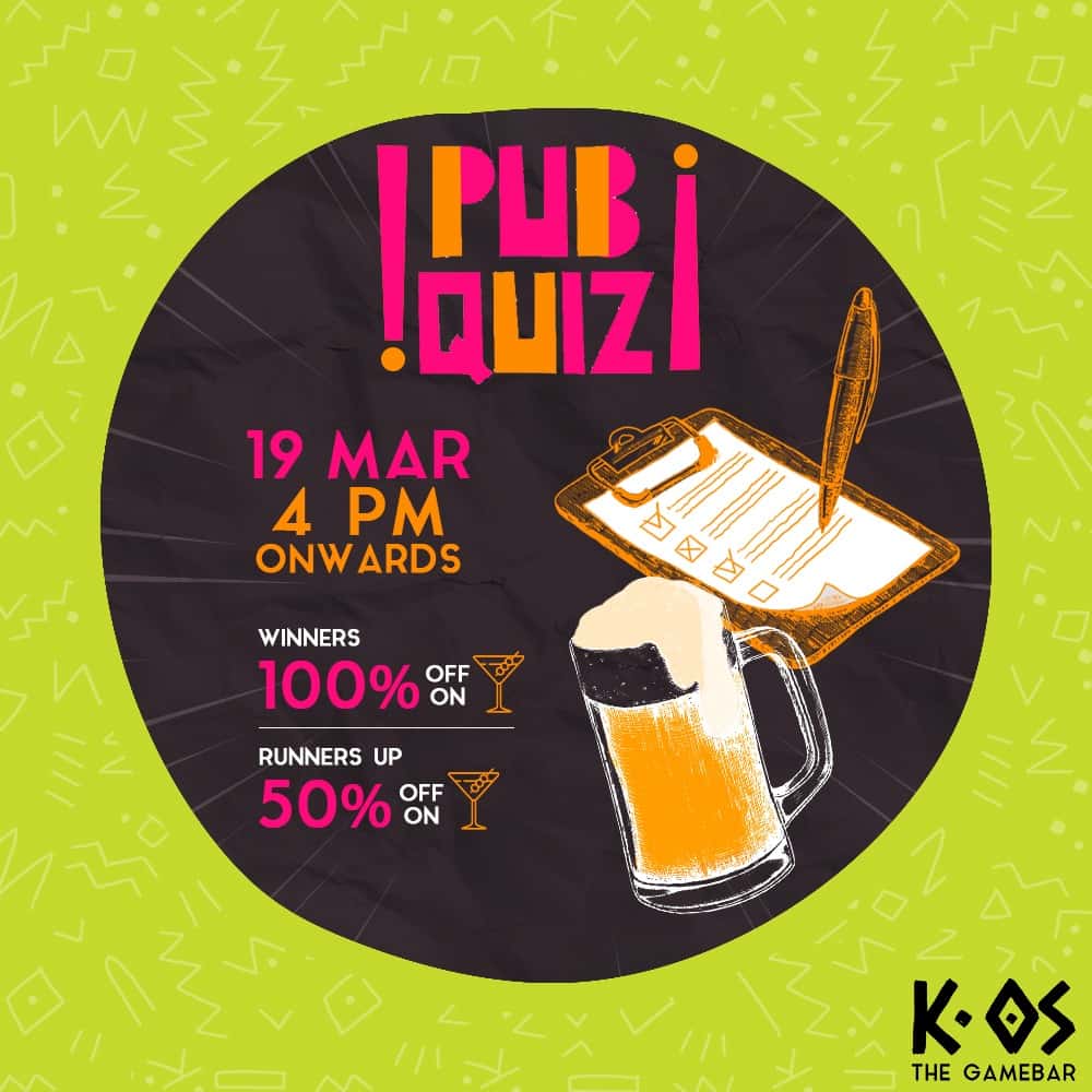 Pub Quiz | K-OS thumb 2