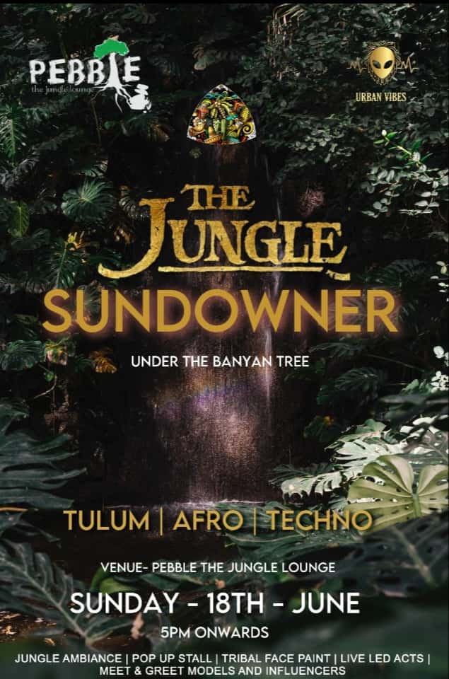JUNGLE SUNDOWNER @PEBBLE THE JUNGLE LOUNGE thumb 2