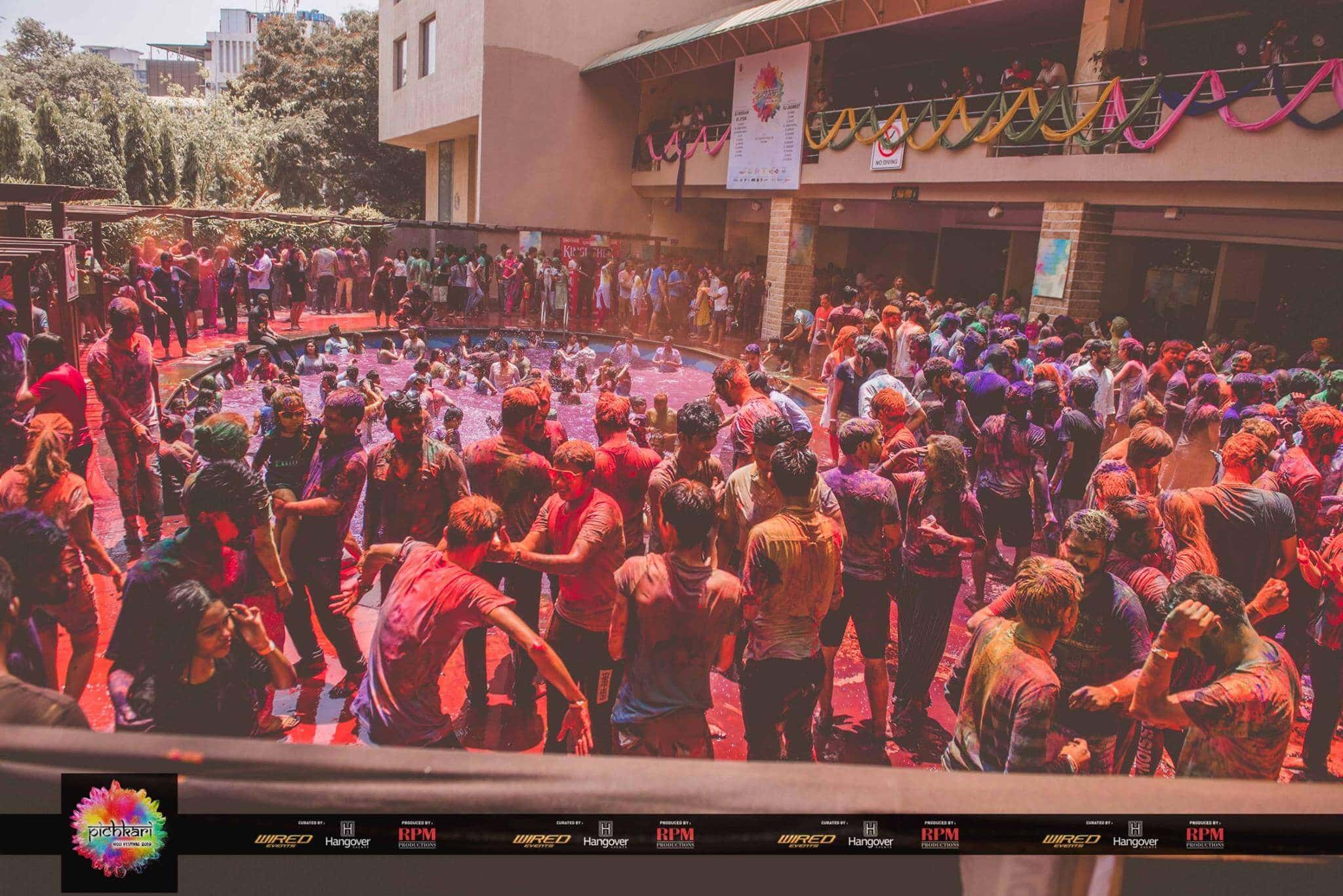 HOLI 2020 - Rain And Pool Party At Fortune Select, Whitefield -10th March thumb 4