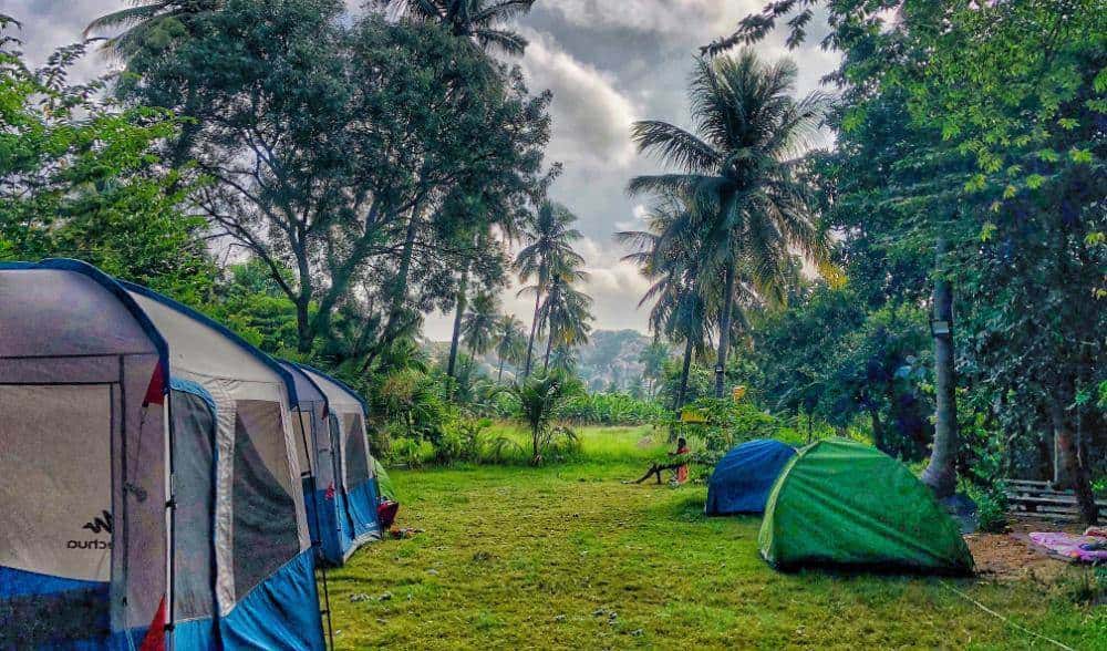 Hampi - Hippie Island, Monuments, Lake, Riverside Camp & Hike | Muddie Trails thumb 2