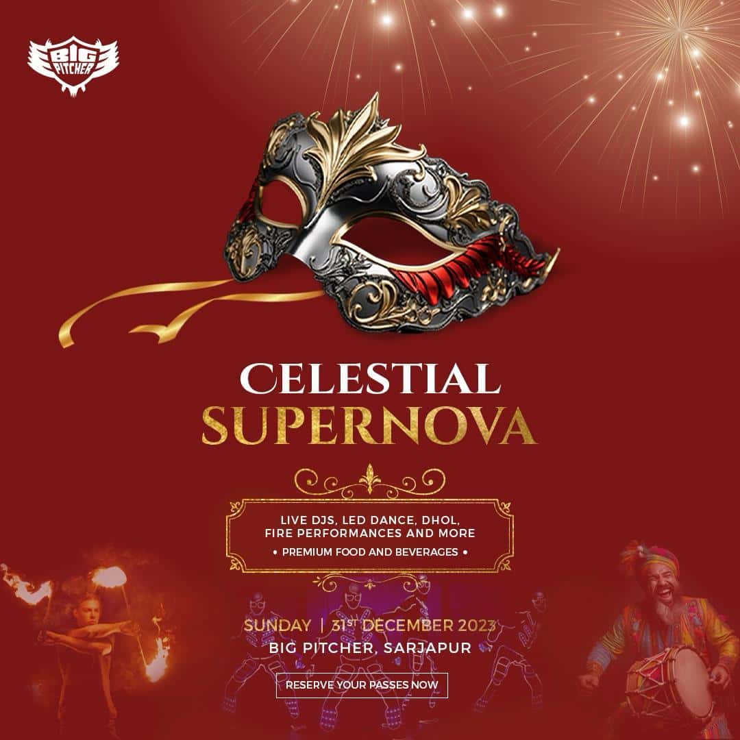 Celestial Supernova NYE 2024 | Sarjapur Road thumb 2