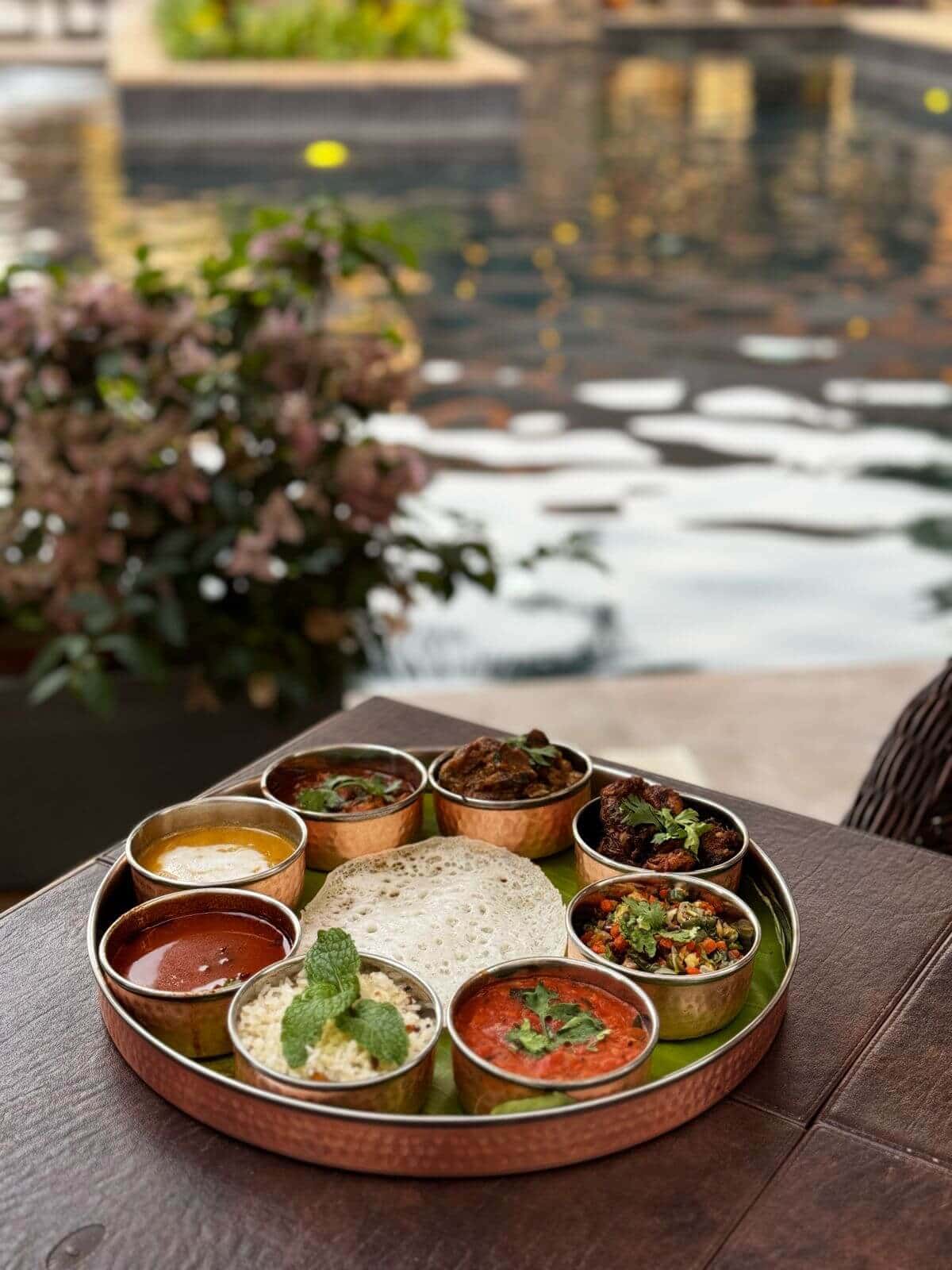 Delight In A Rich South Indian Thali At Mulberry Shades Bangalore Nandi Hills    thumb 4