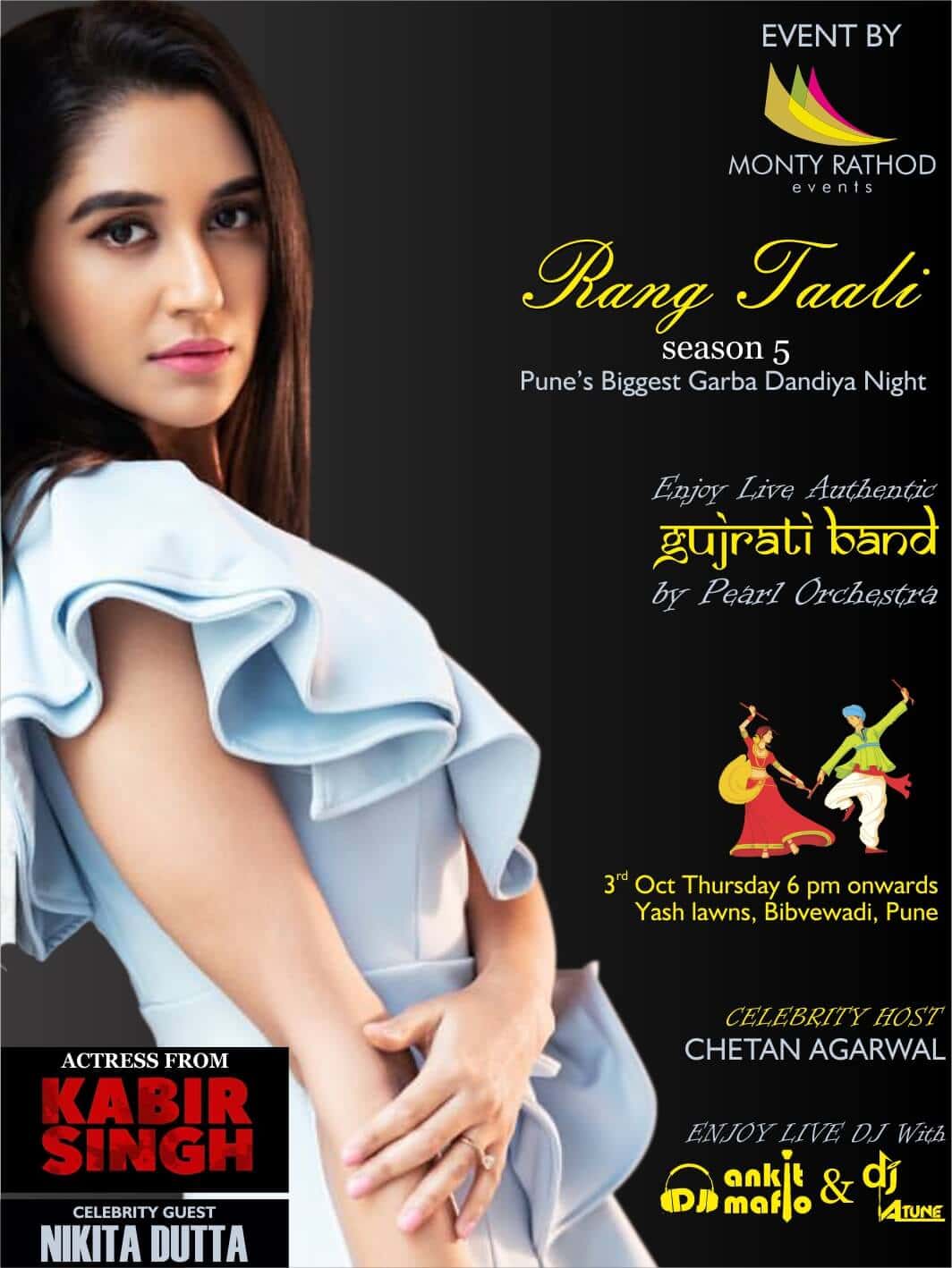Rang Taali 2k19 : Pune’s Biggest Garba Dandiya Mahotsav thumb 3