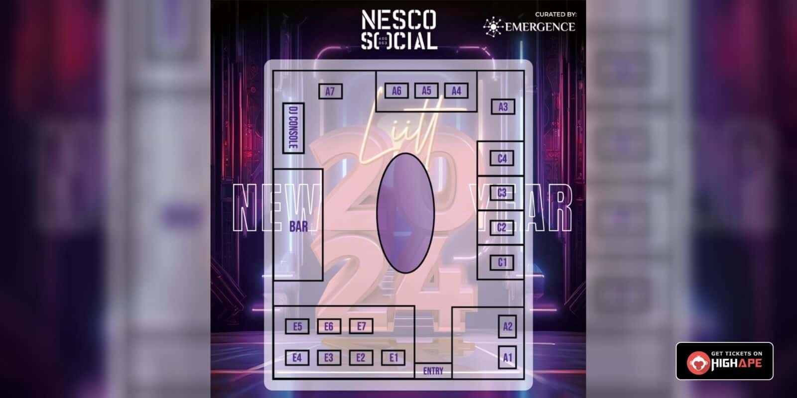 LIITT New Year Eve Party 2024 | Nesco Social thumb 2