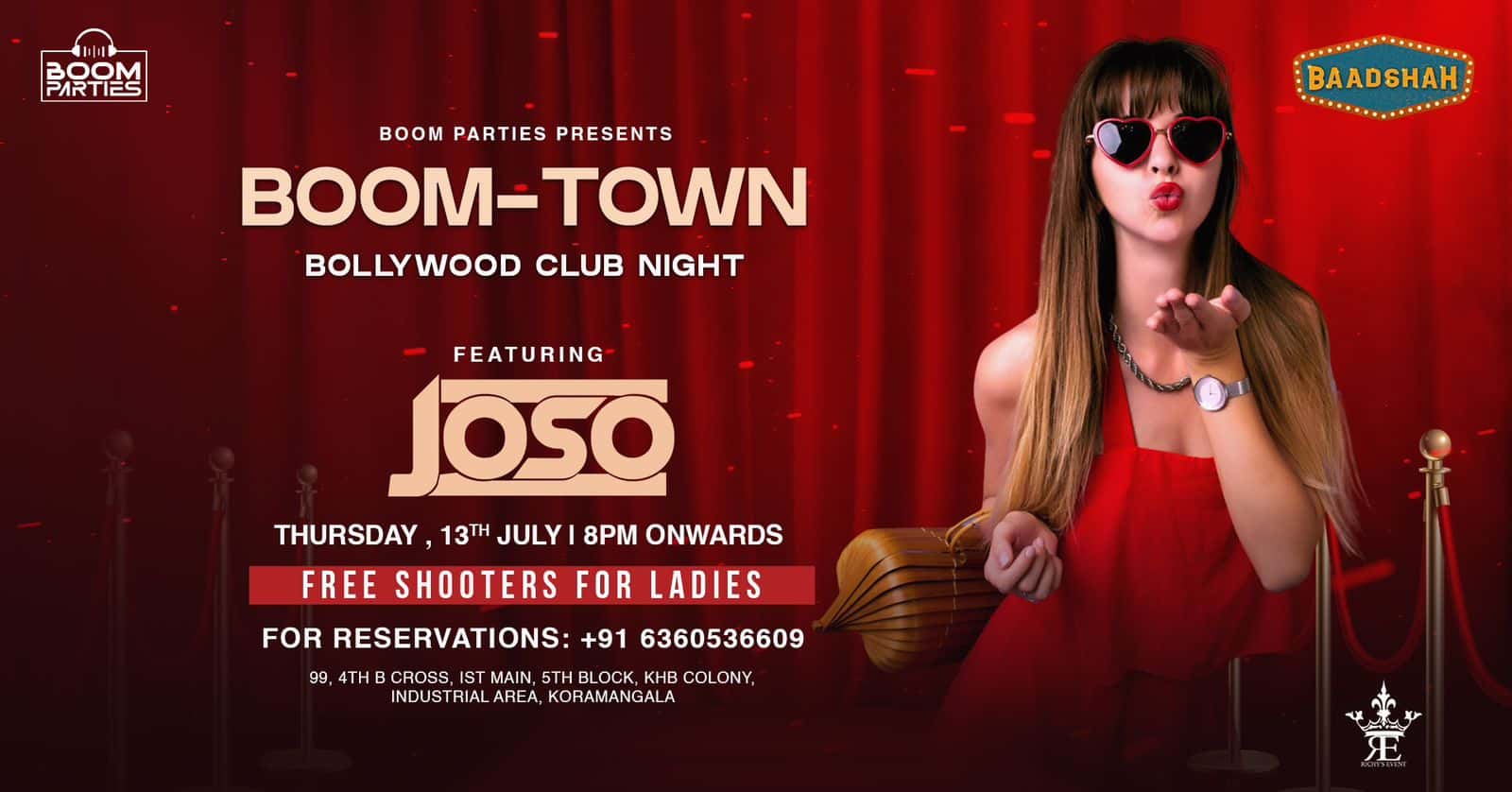 Boom-Town Bollywood Club Night thumb 2