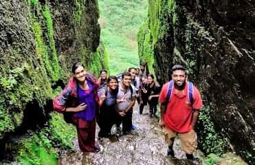 Monsoon trek - Shahaji's fort | Mischief Trek -July thumb 2
