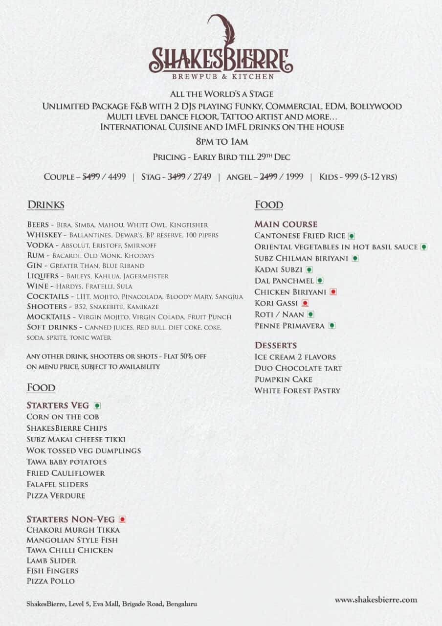 ShakesBierre First NYE Party thumb 2