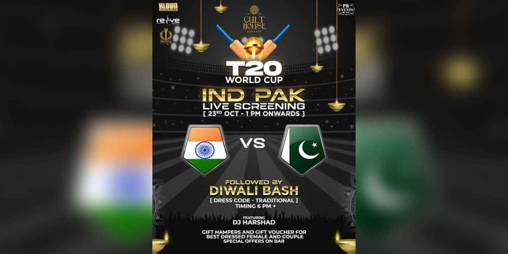 Pre Diwali Bash This Weekend Only With The Cult thumb 3