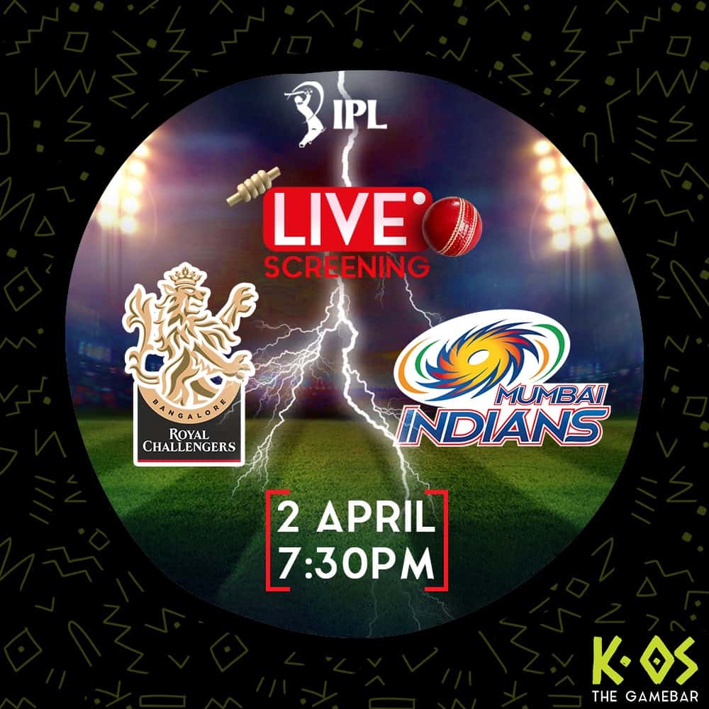IPL RCB VS MI | K-OS thumb 2