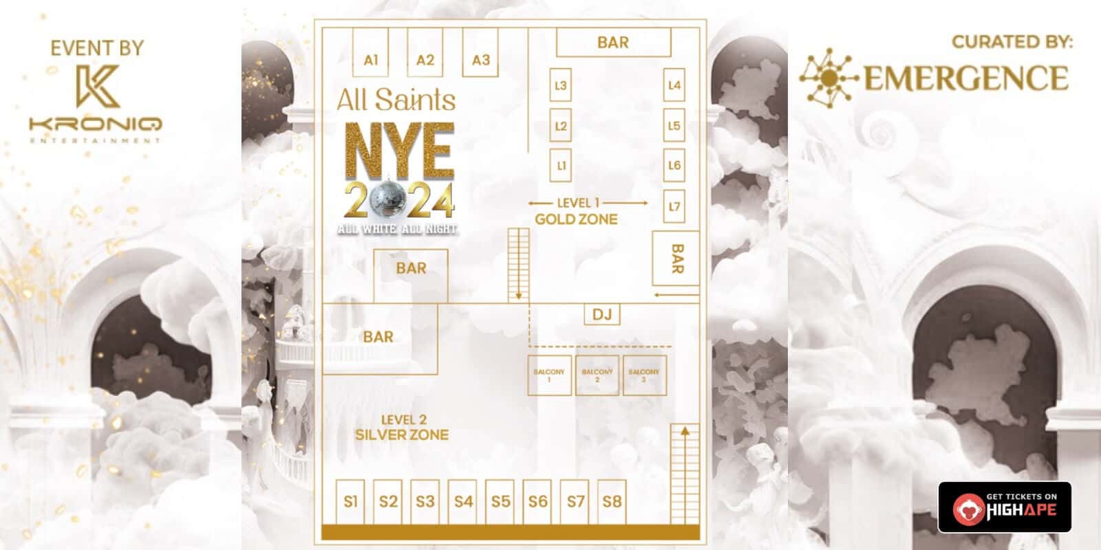 All White All Night NYE 2024| All Saints thumb 2