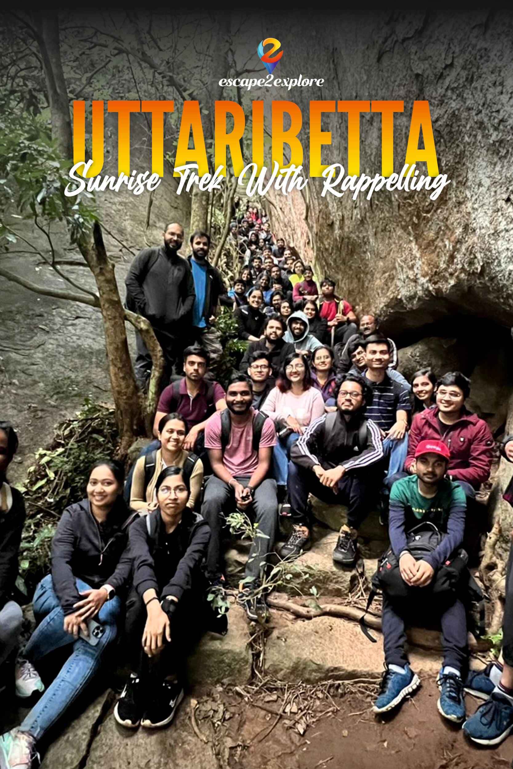 Uttari Betta Sunrise Trek With Rappelling  thumb 2