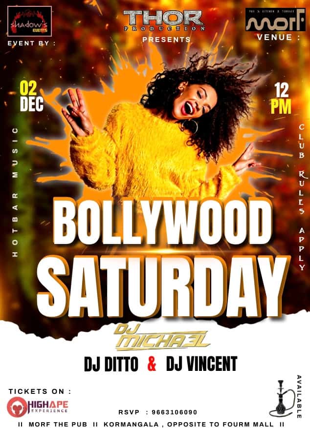 Bollywood Saturday thumb 2