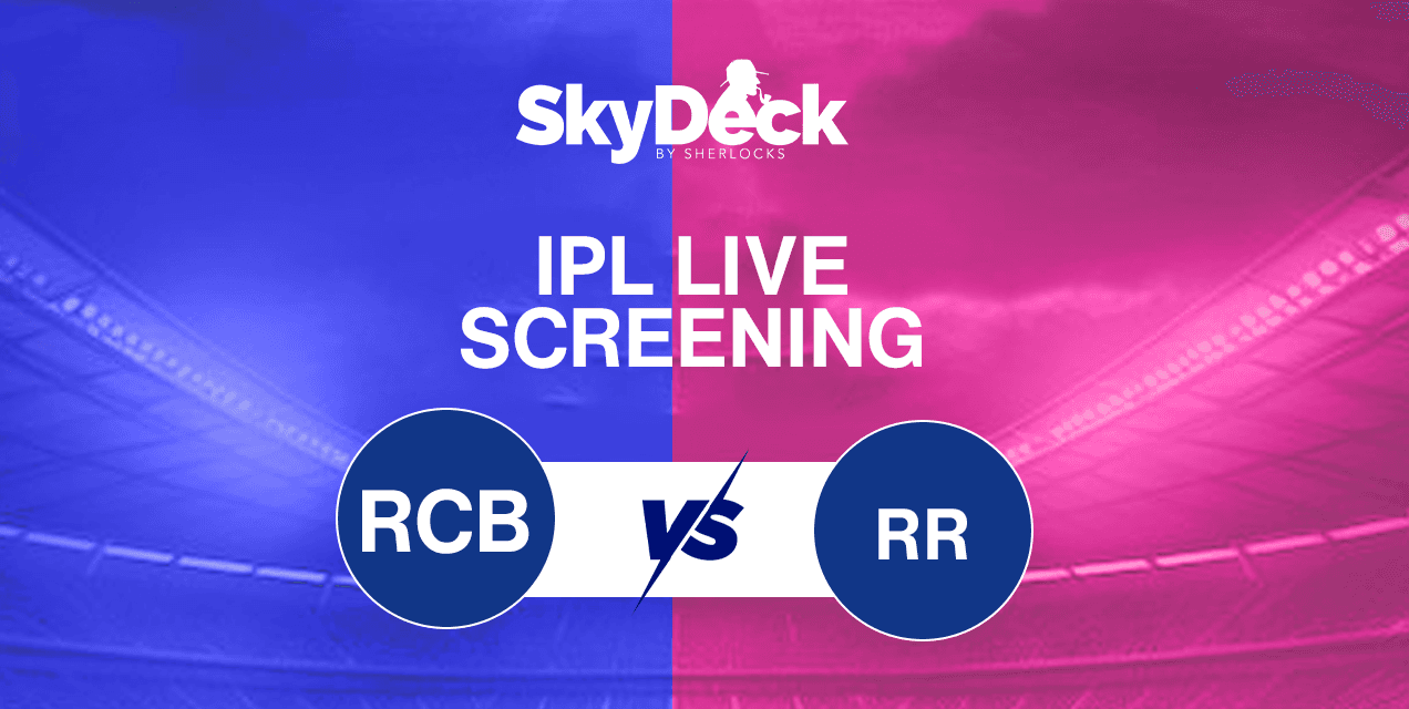 RCB Vs RR IPL Live Screening
