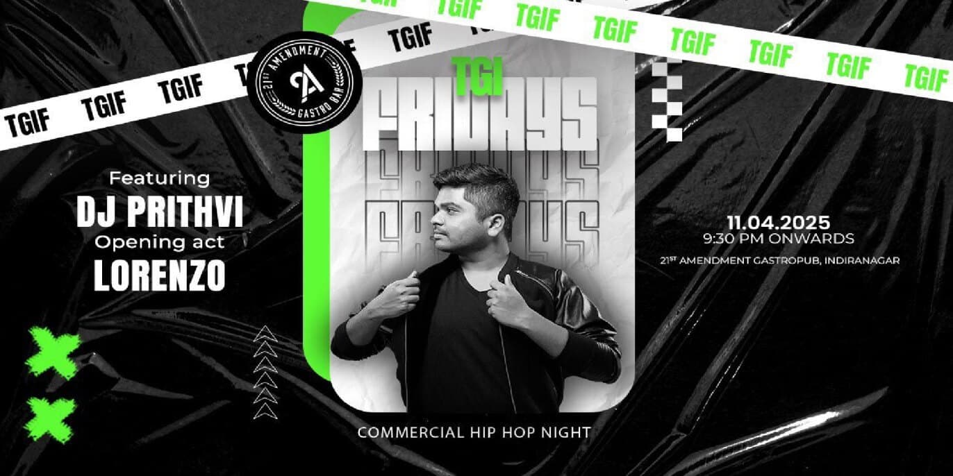 TGIF Fridays | 21st Amendment