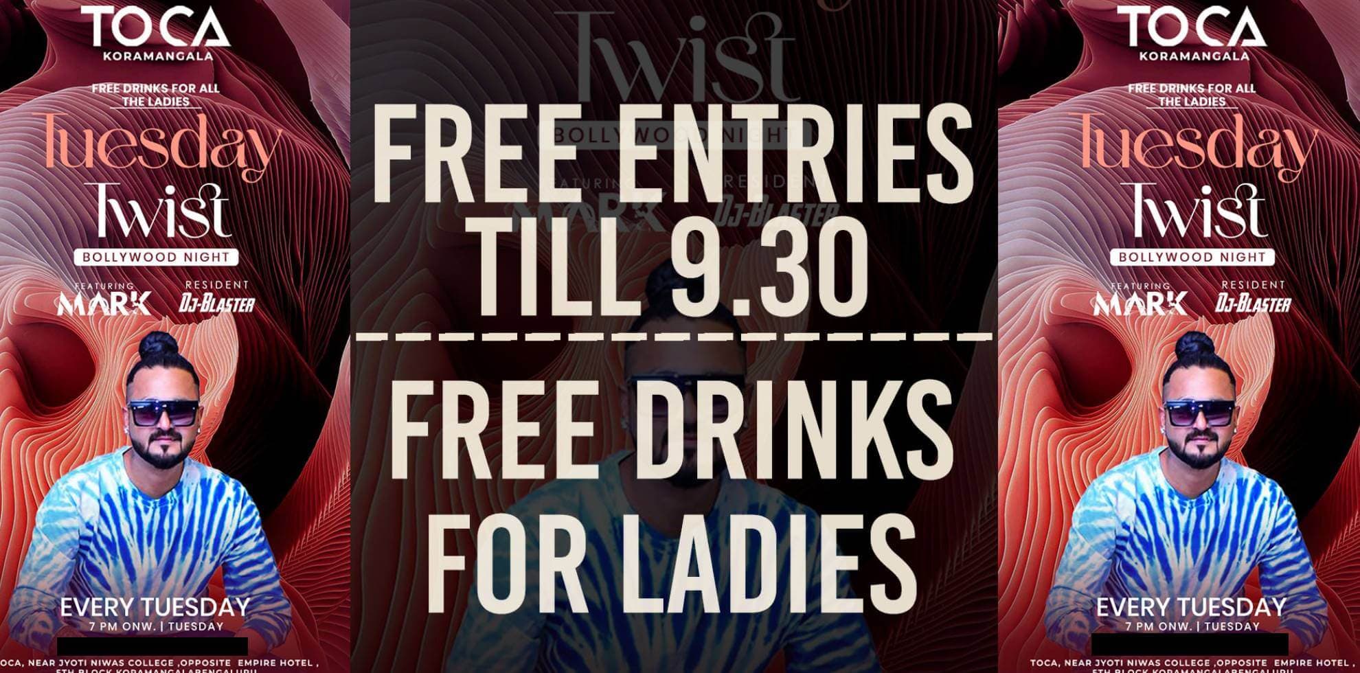 Tuesday Twist Bollywood Night | Toca Koramangala