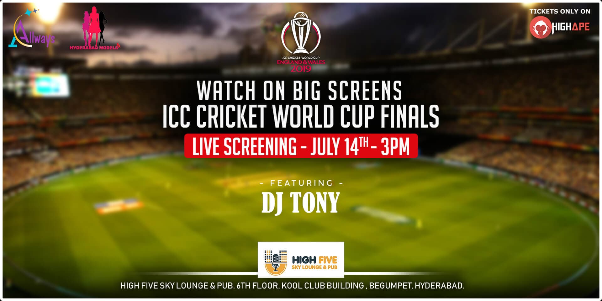 ICC World Cup Finals - Live Screening