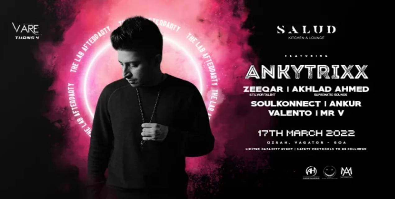 Salud presents The Lab Afterparty ft Ankytrixx | Holi 2022