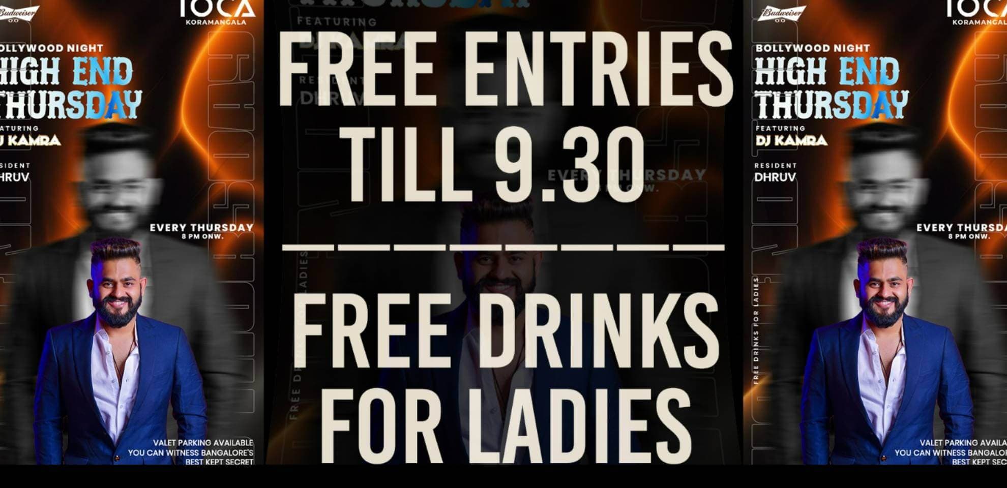 High End Thursday | Toca Koramangala