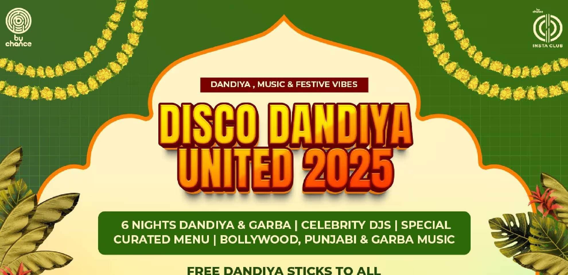 Disco Dandiya United 2025 | Insta Club