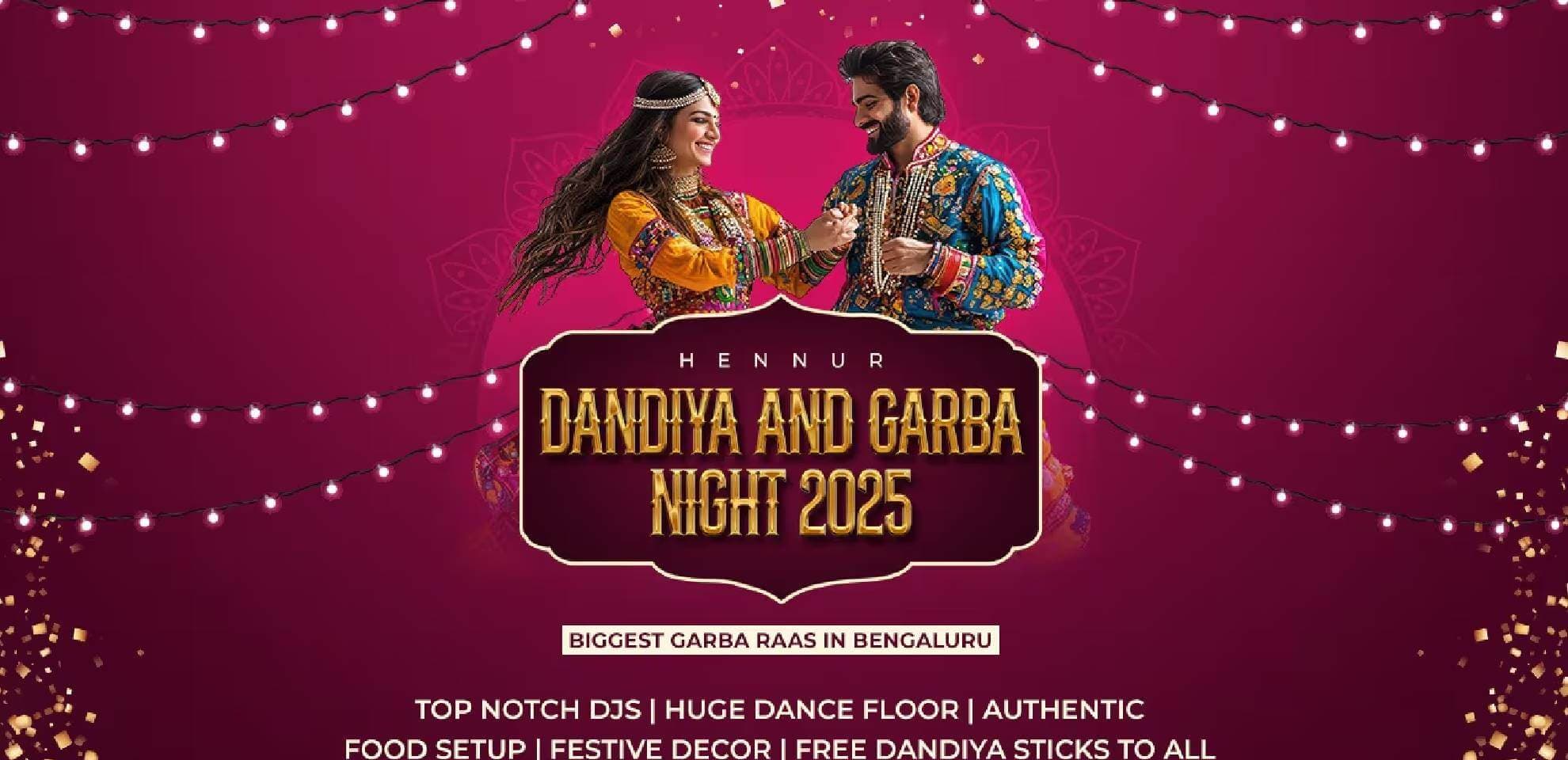 Hennur Dandiya And Garba Night 2025 | TYD
