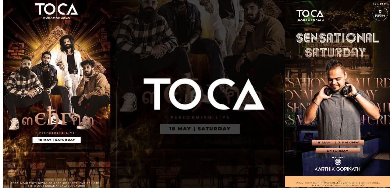 Sensational Saturday x Mehram The Band | Toca Koramangala
