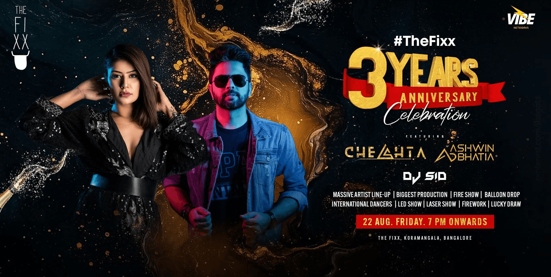 The Fixx Three Years Anniversary Celebration