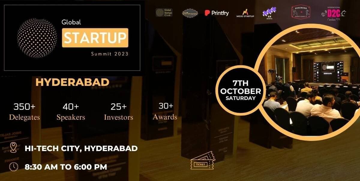 Global Startup Summit 2023 | Hyderabad