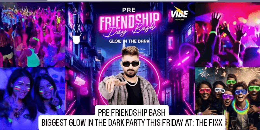 Pre Friendship Bash At Glow in The Dark