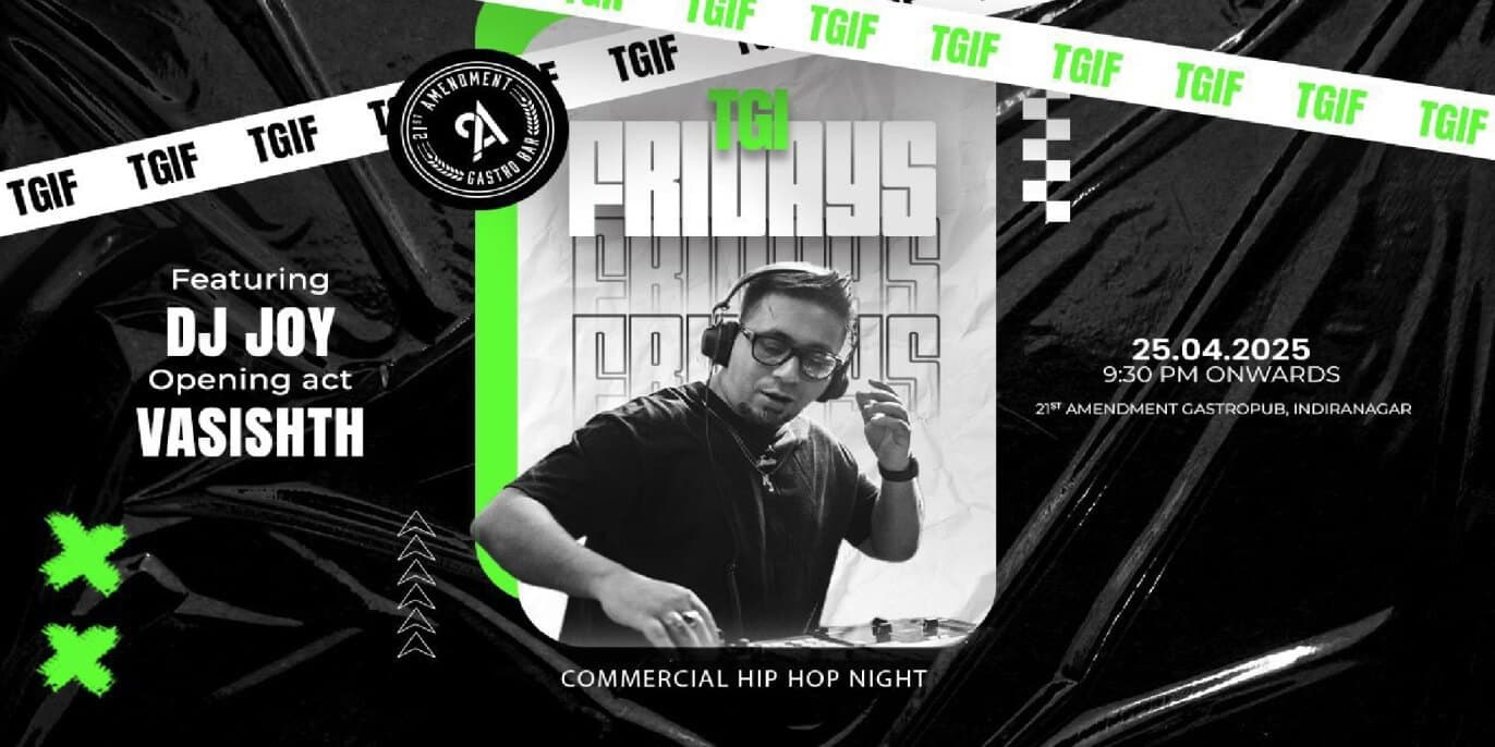 TGIF Fridays | 21st Amendment