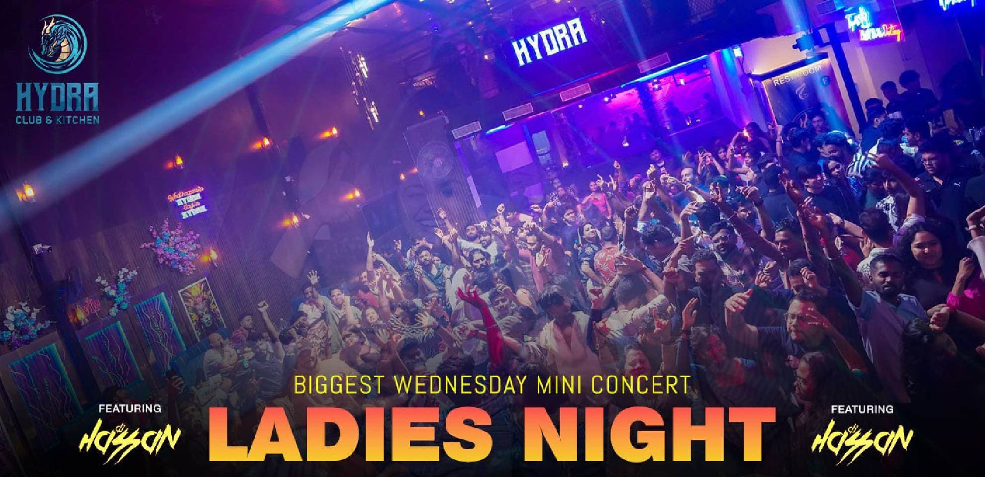 Biggest Wednesday Ladies Night 